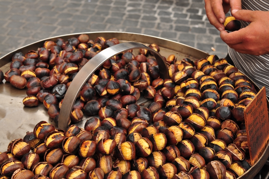 castagne e vino