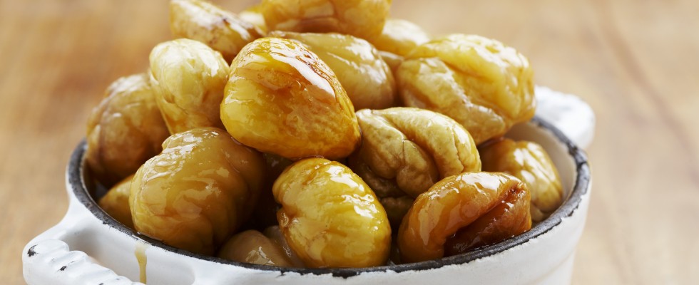 castagne glassate al burro ricetta