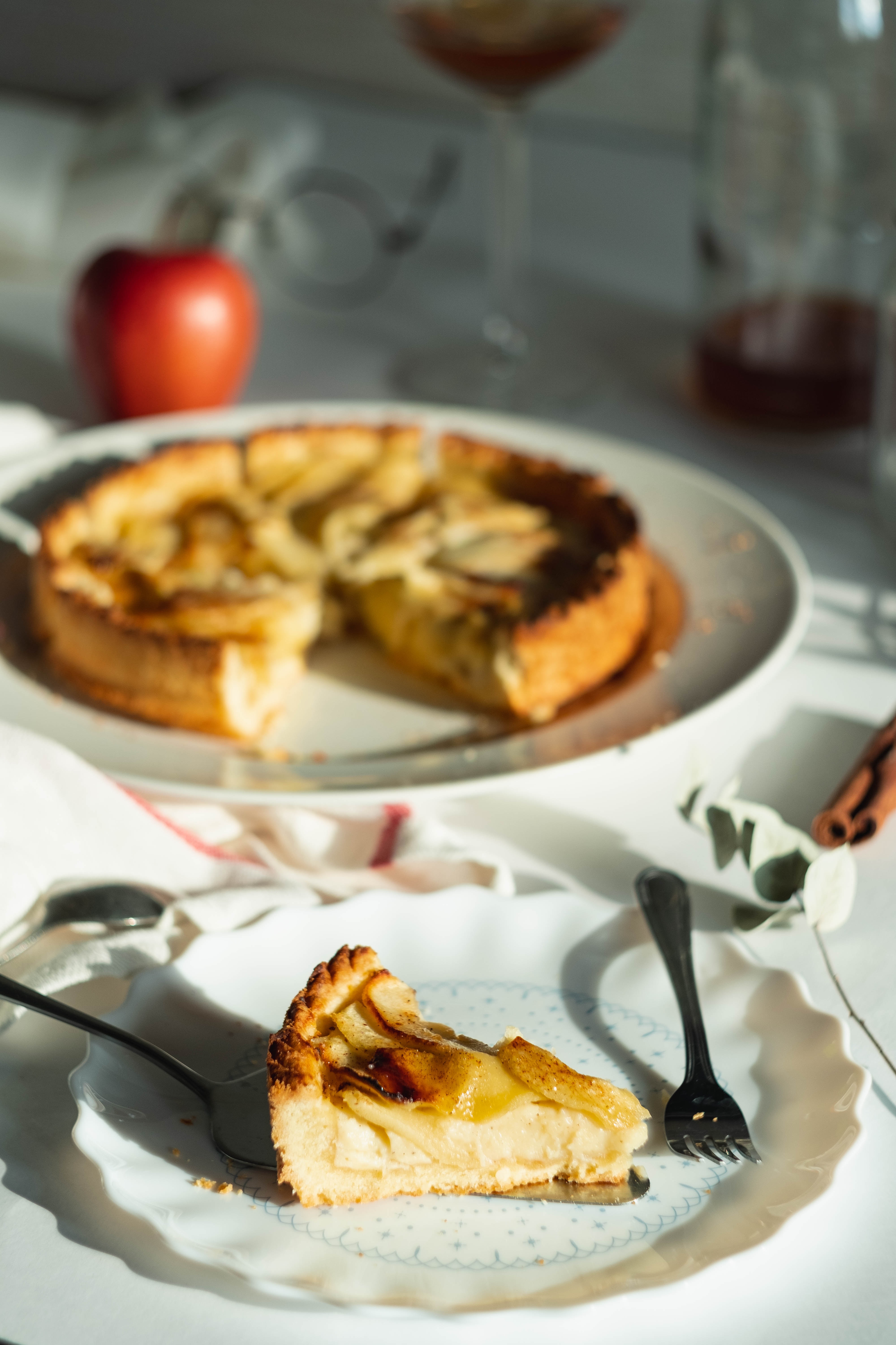 Crostata rustica di mele