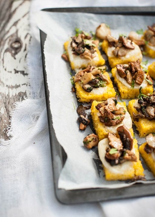 mattonella di polenta con fontina funghi porcini e finferli by delle ortiche 23