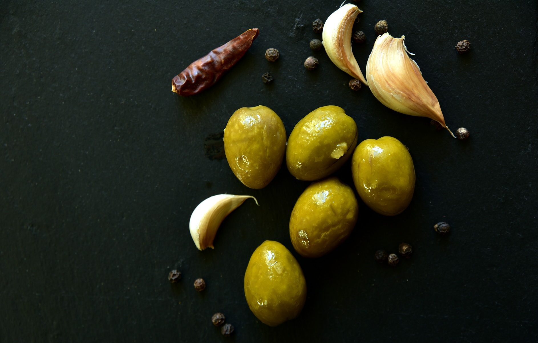 Olive in salamoia alla siciliana