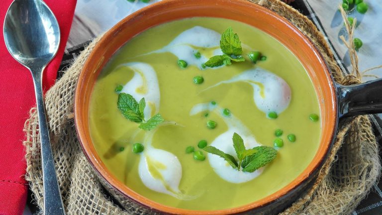 passato di verdure e legumi calorie