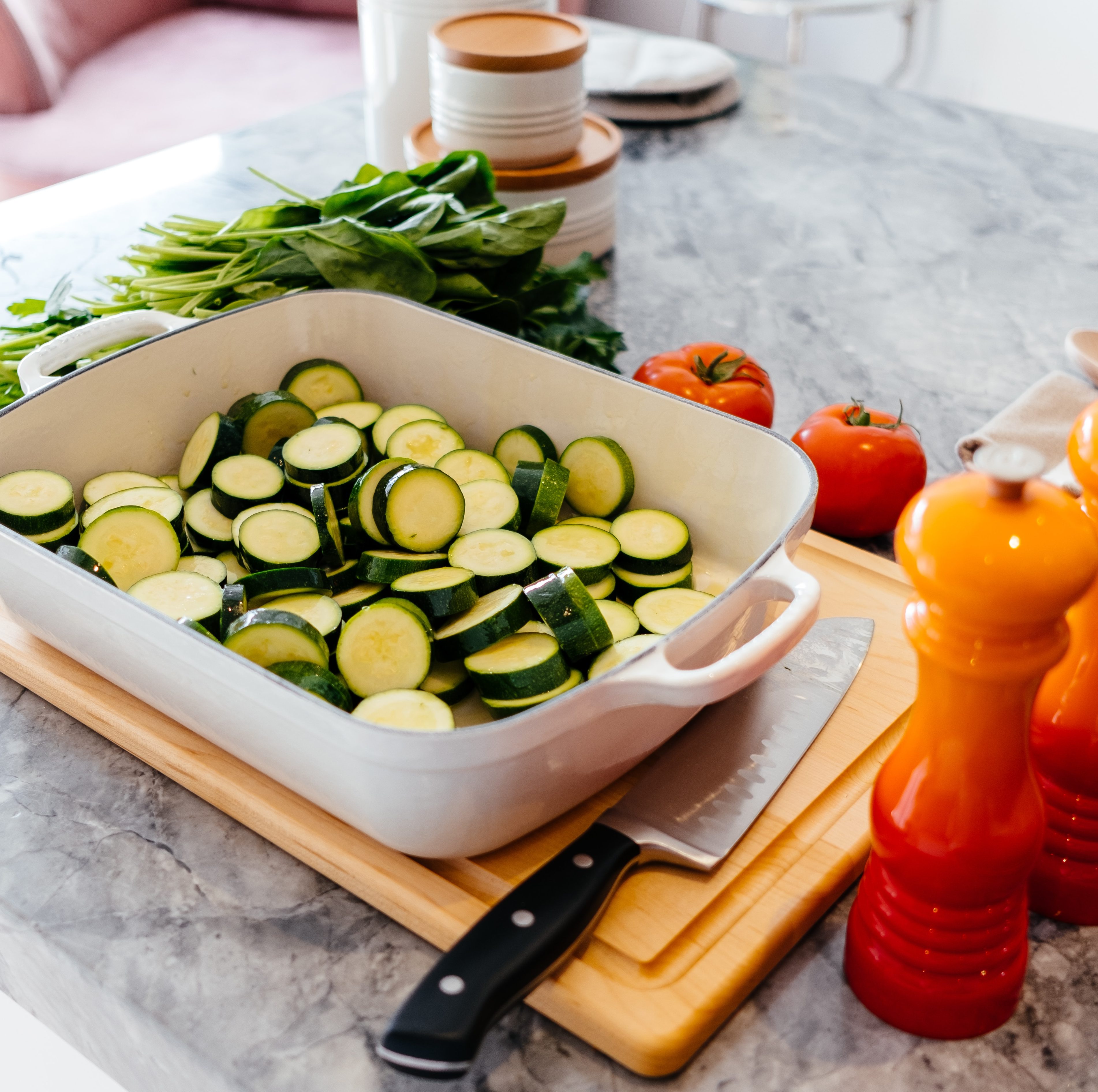 Riso light con zucchine