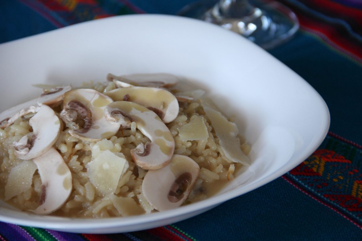 risotto funghi champignon