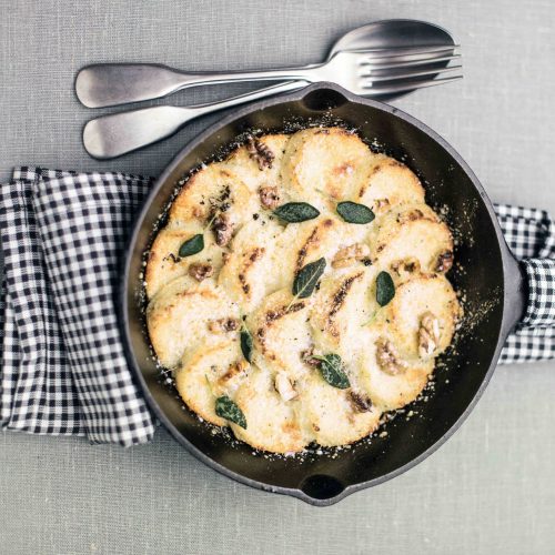 Gnocchi alla romana cotti in padella