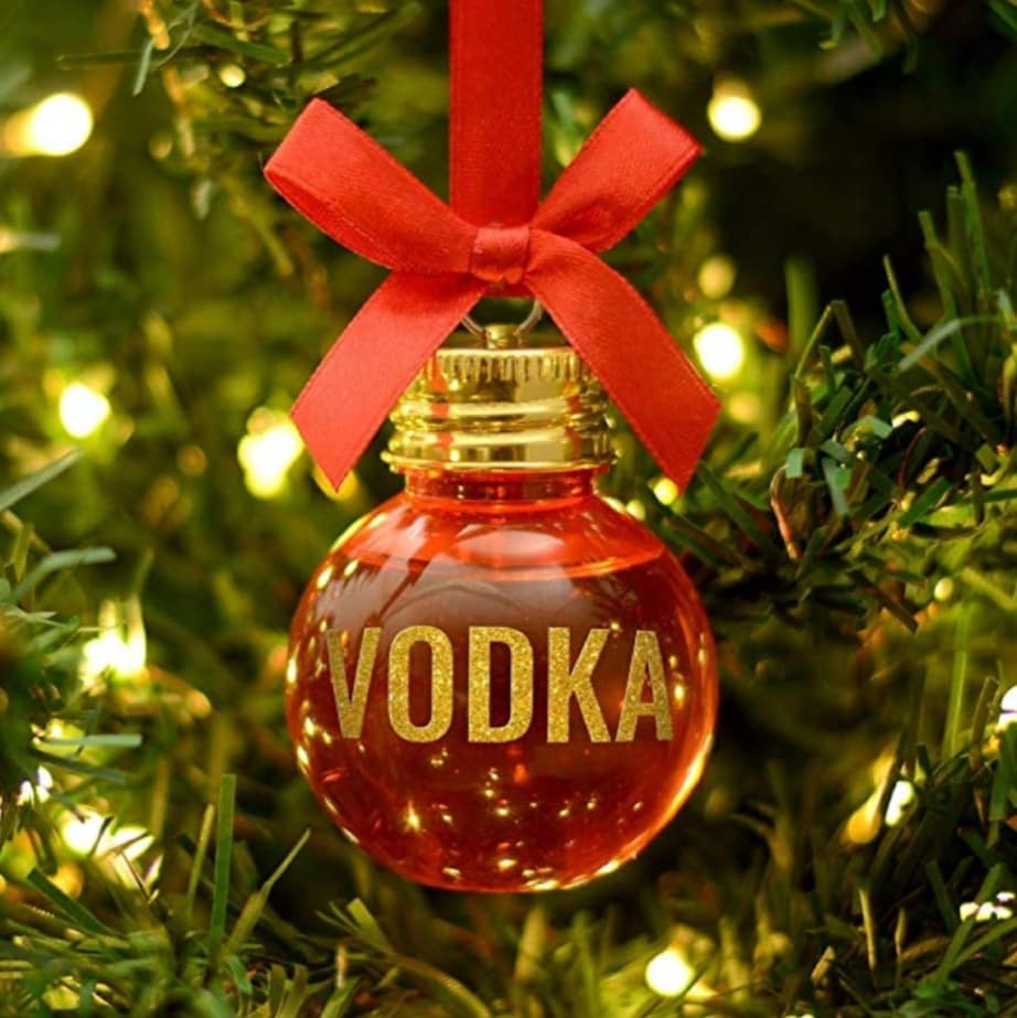 Palline alcoliche per albero di Natale