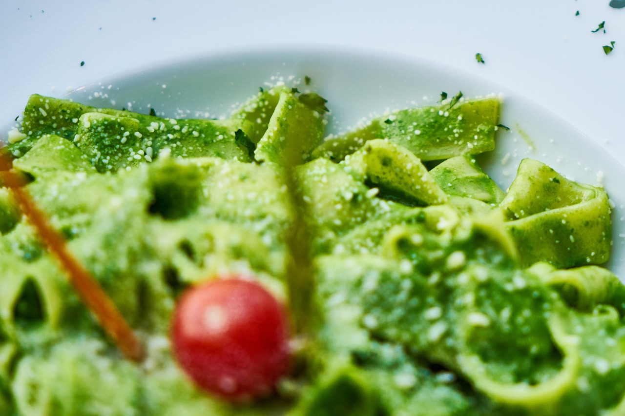 Pesto di rucola ricotta e noci