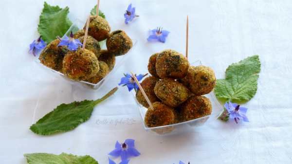 Polpette di borragine al forno