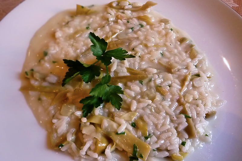 risotto ai carciofi