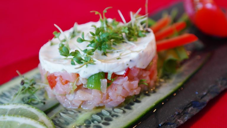 Tartare di tonno crudo calorie