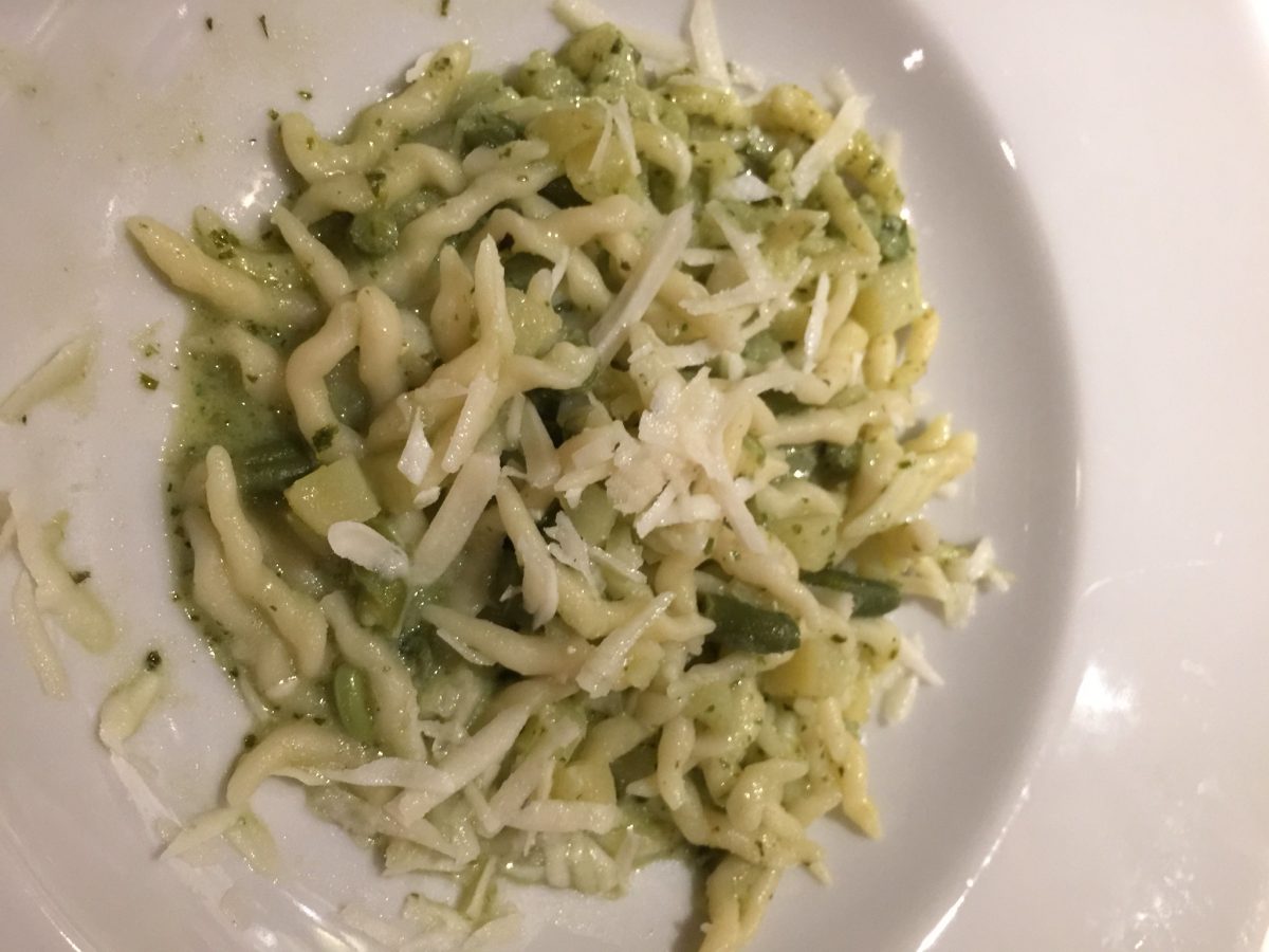 trofie al pesto