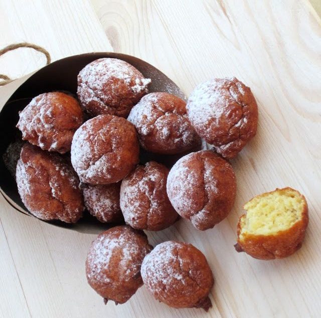 frittelle con farina di castagne