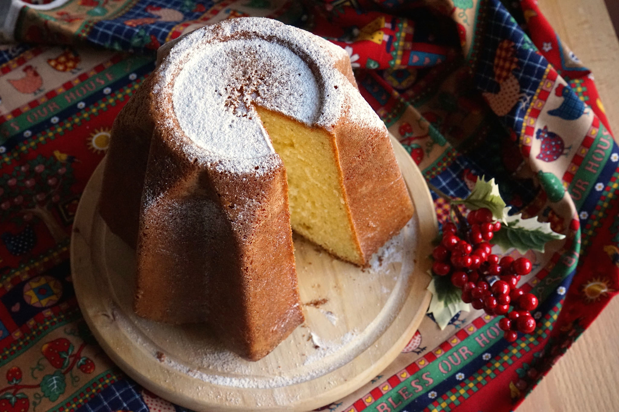 ricetta semplice e veloce del Pandoro senza glutine