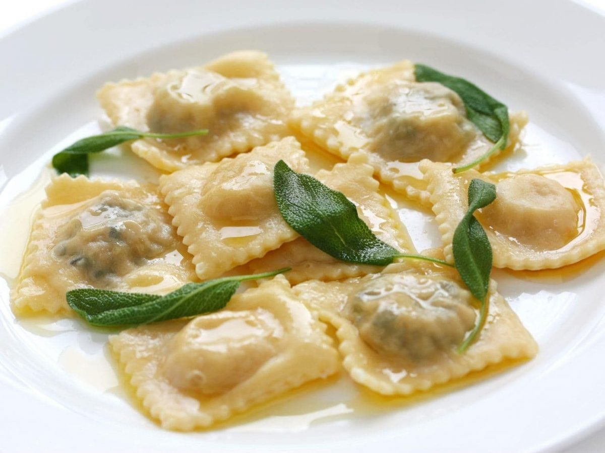 Ravioli Ricotta e Spinaci