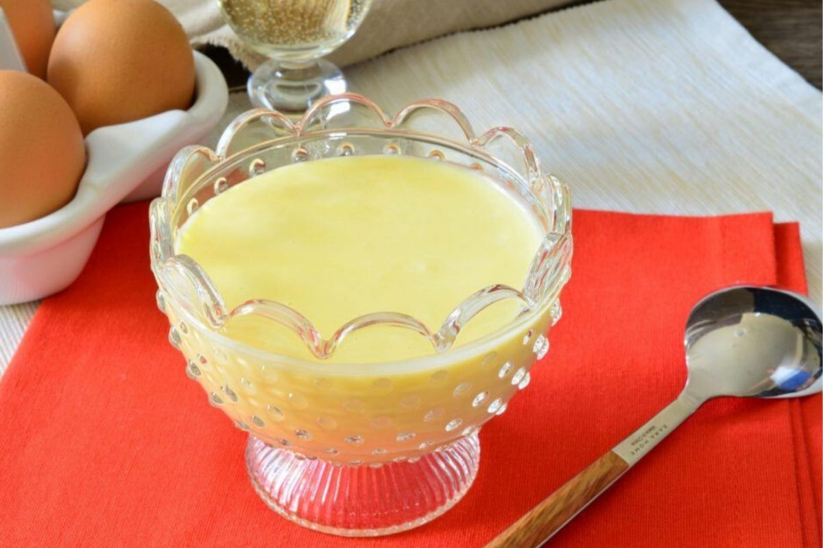 zabaione al vino bianco