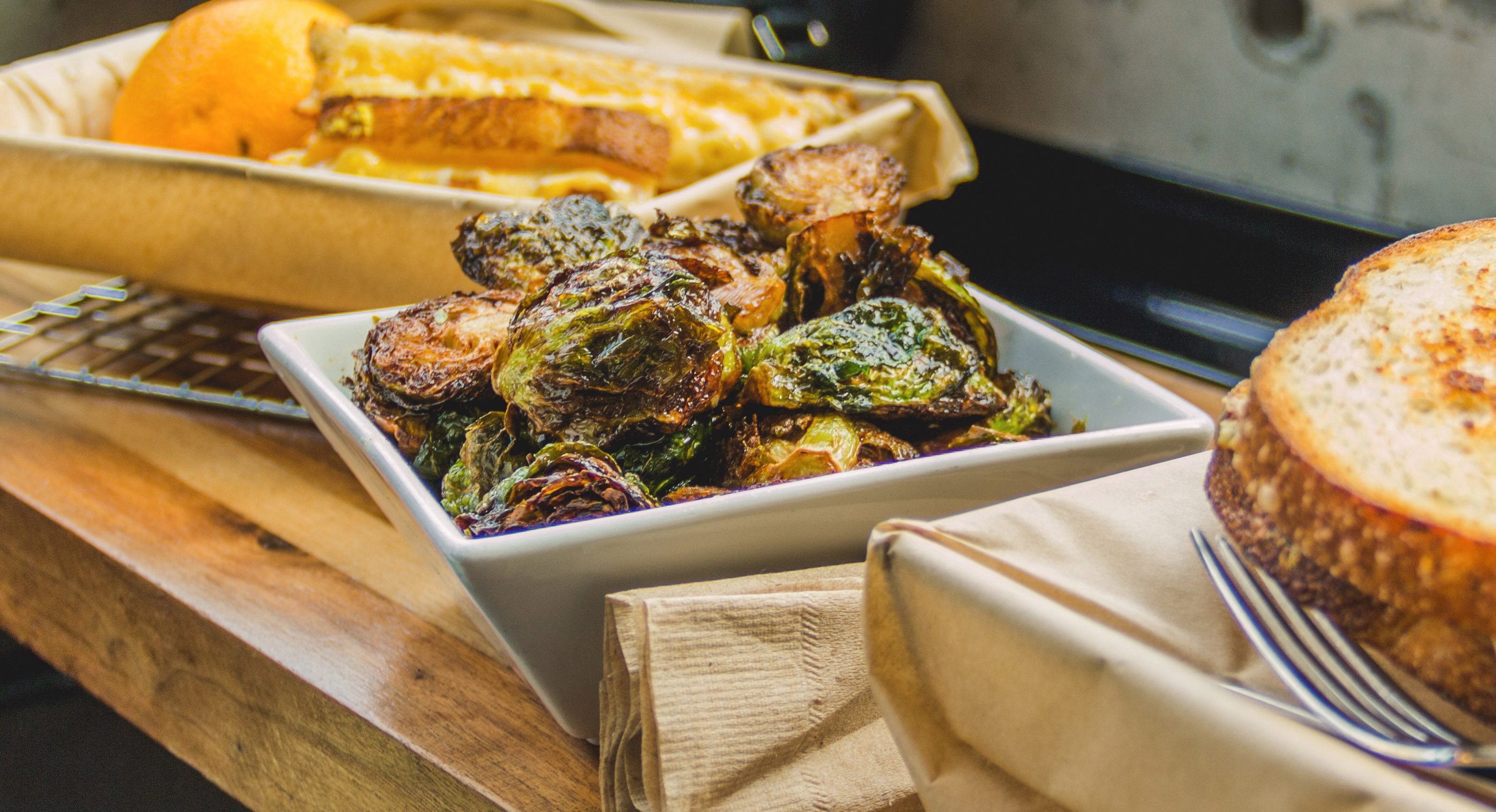 Cavolini di Bruxelles al forno vegan