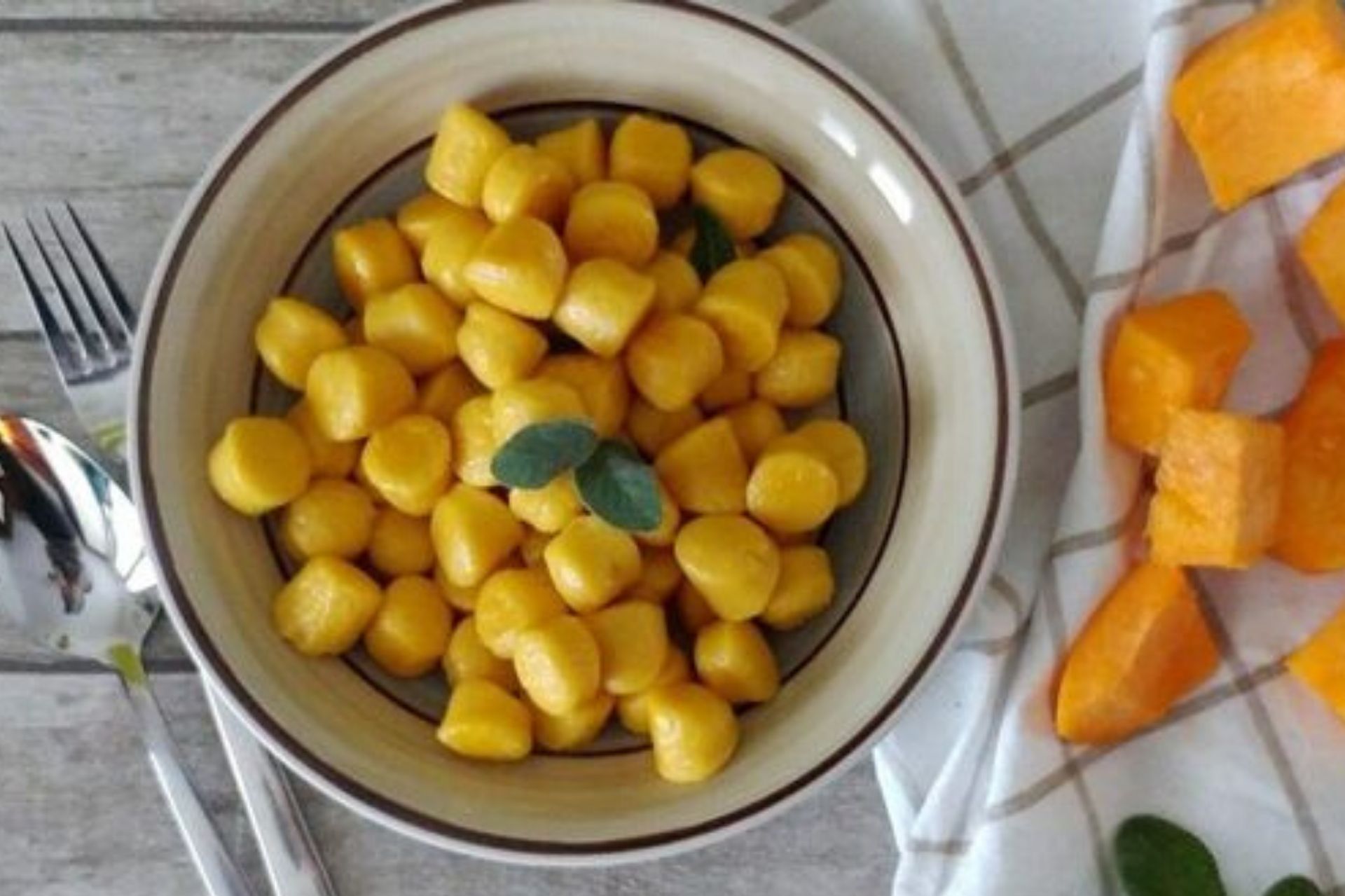 gnocchi di zucca dietetici