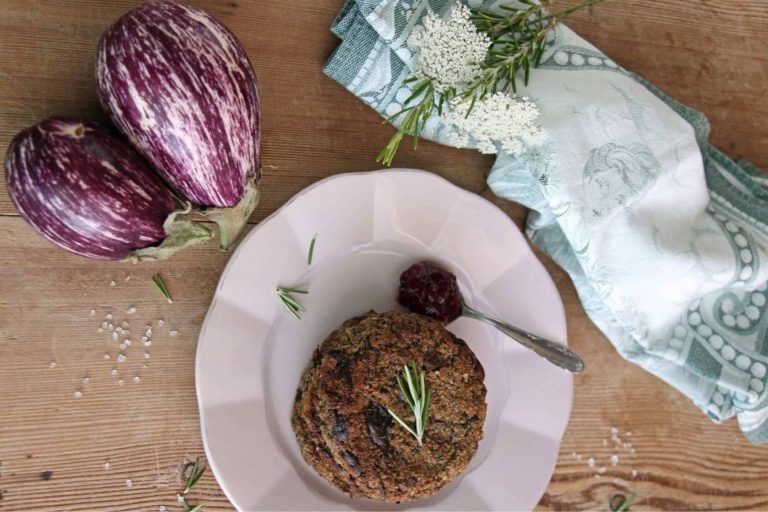 hamburger di melanzane dietetico