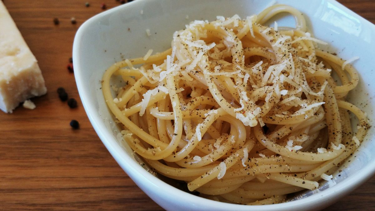 La cacio e pepe di Alessandro Borghese