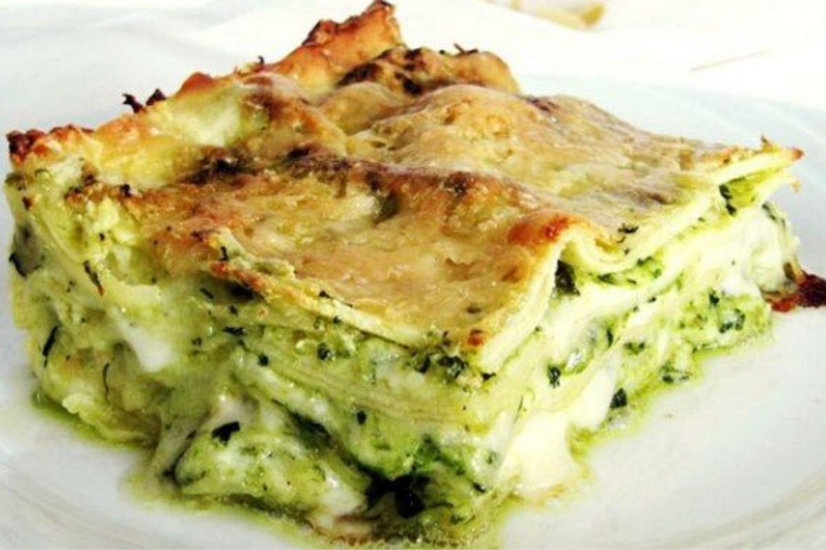 lasagne al pesto