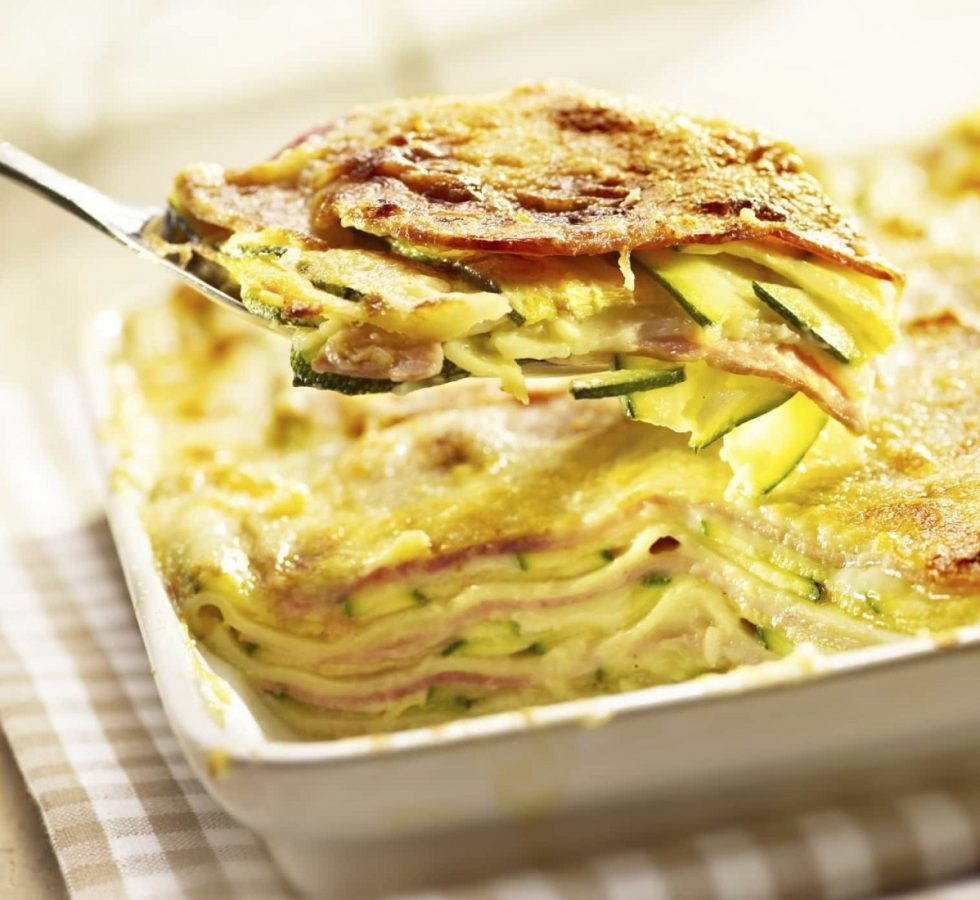 lasagne light di zucchine