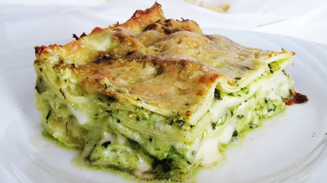 Lasagne light ricotta e spinaci