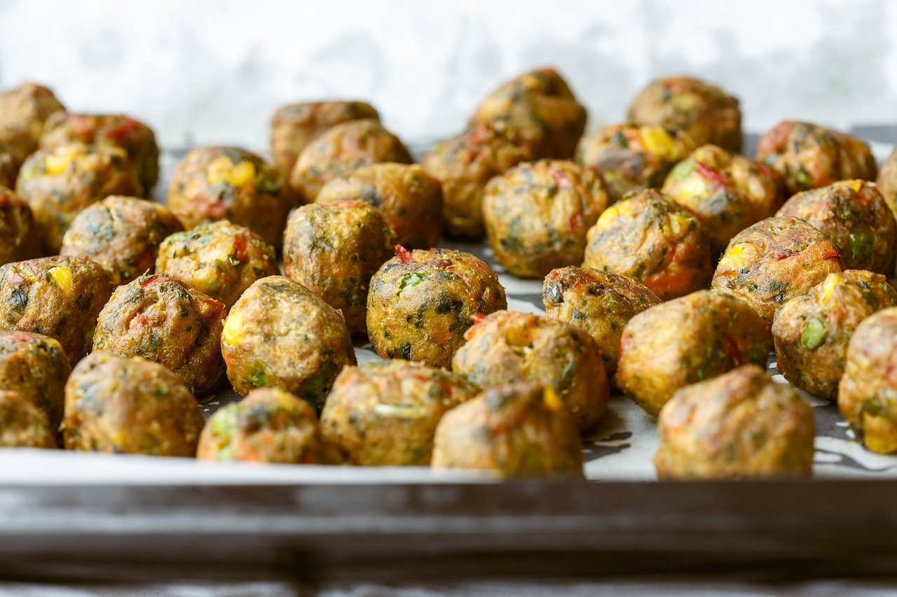 Polpette dietetiche al forno