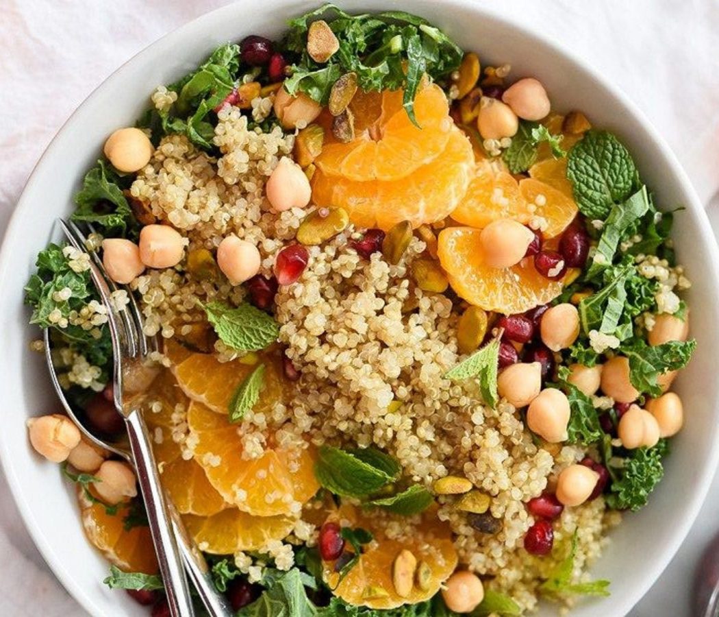 Quinoa all'insalata ricetta