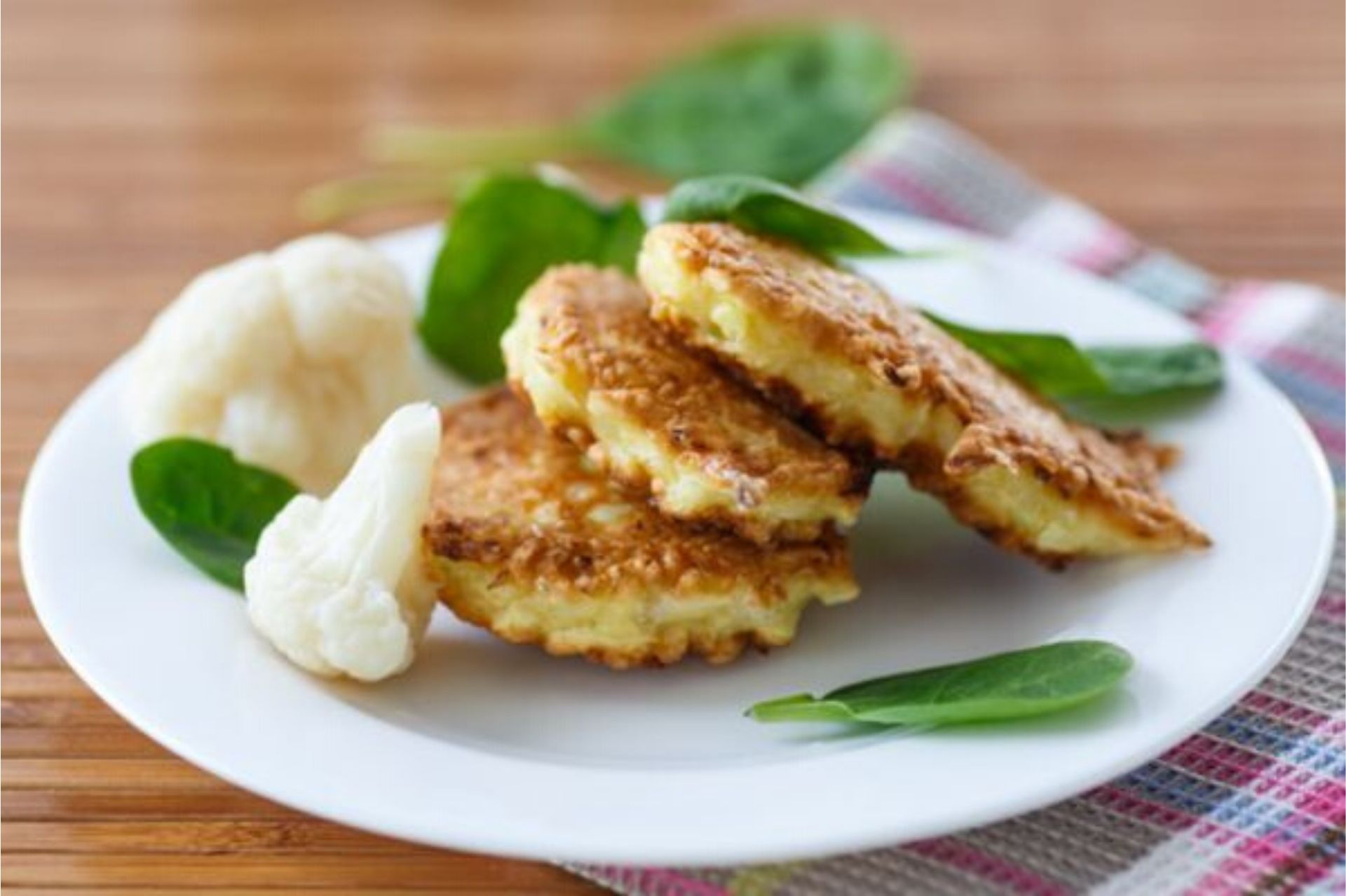 ricetta frittelle di cavolfiore al forno