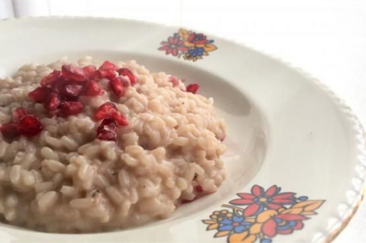 risotto al melograno