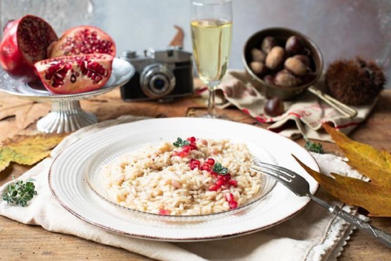 Risotto alla melagrana con Bimby