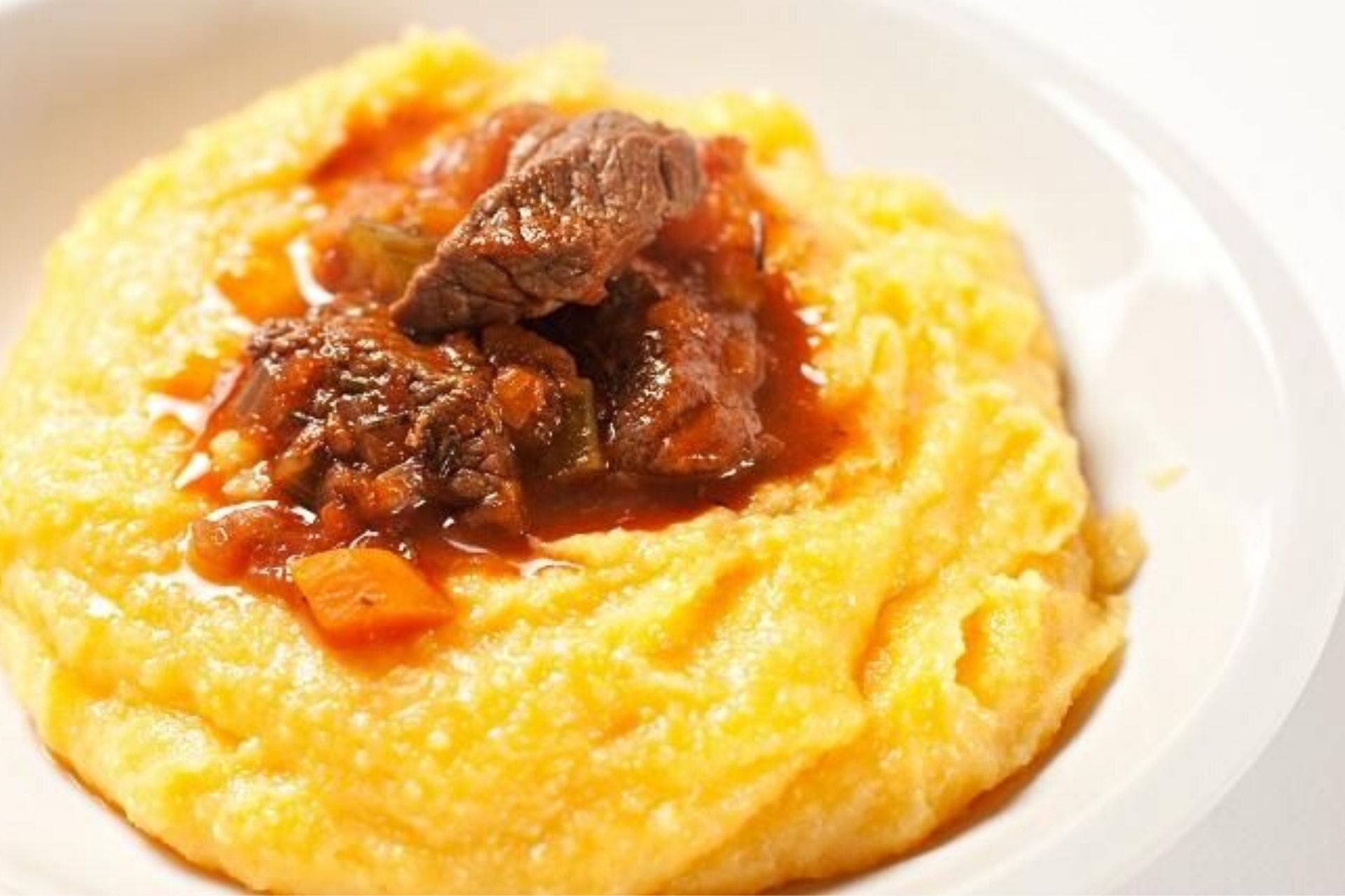 spezzatino con polenta ricetta