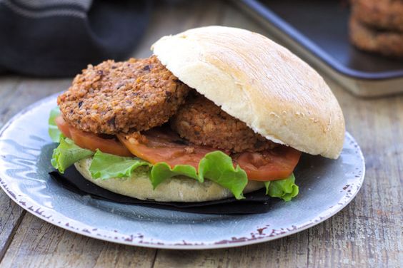 burger di ceci e bulgur