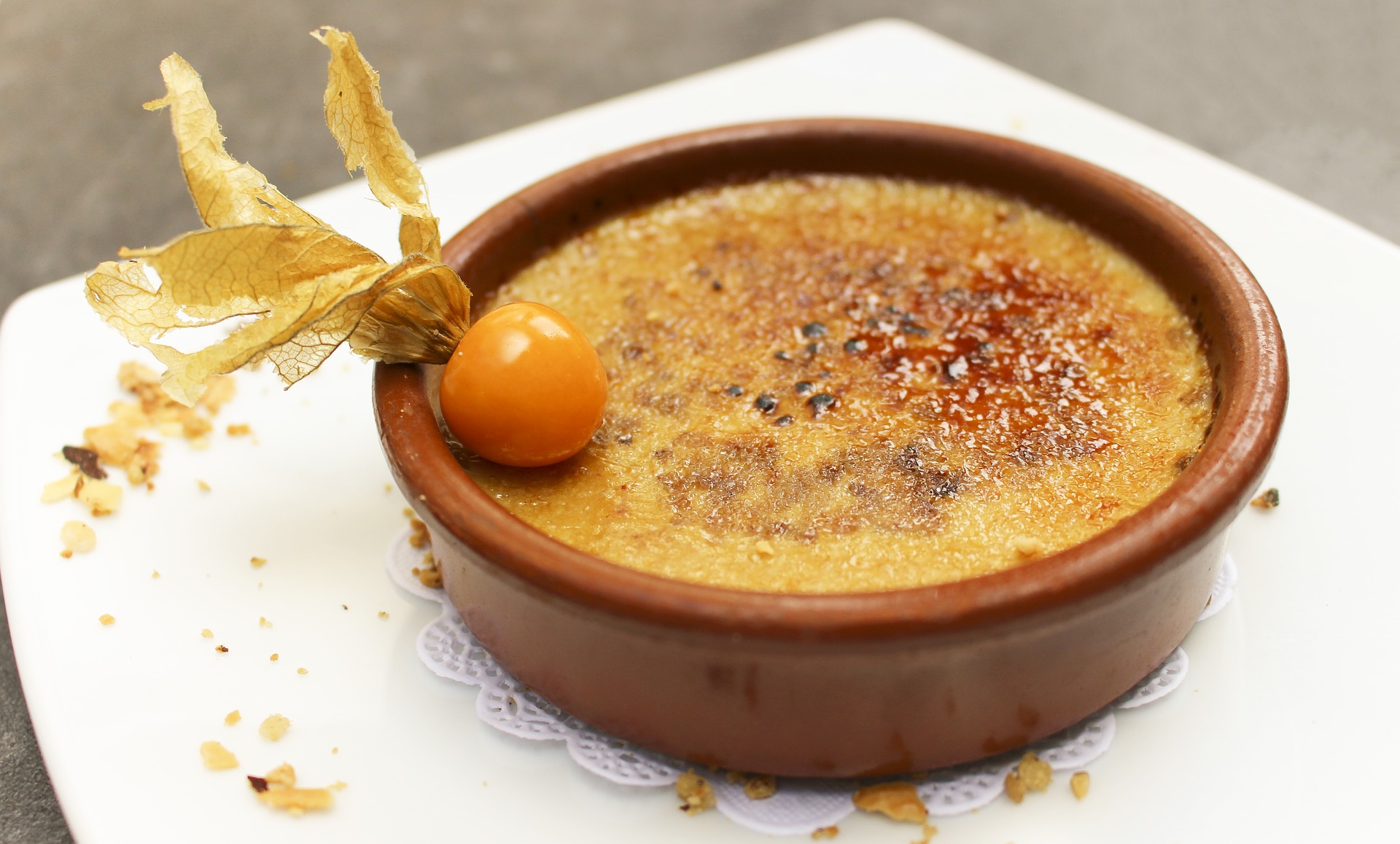 Crostata crème brûlée di Damiano Carrara