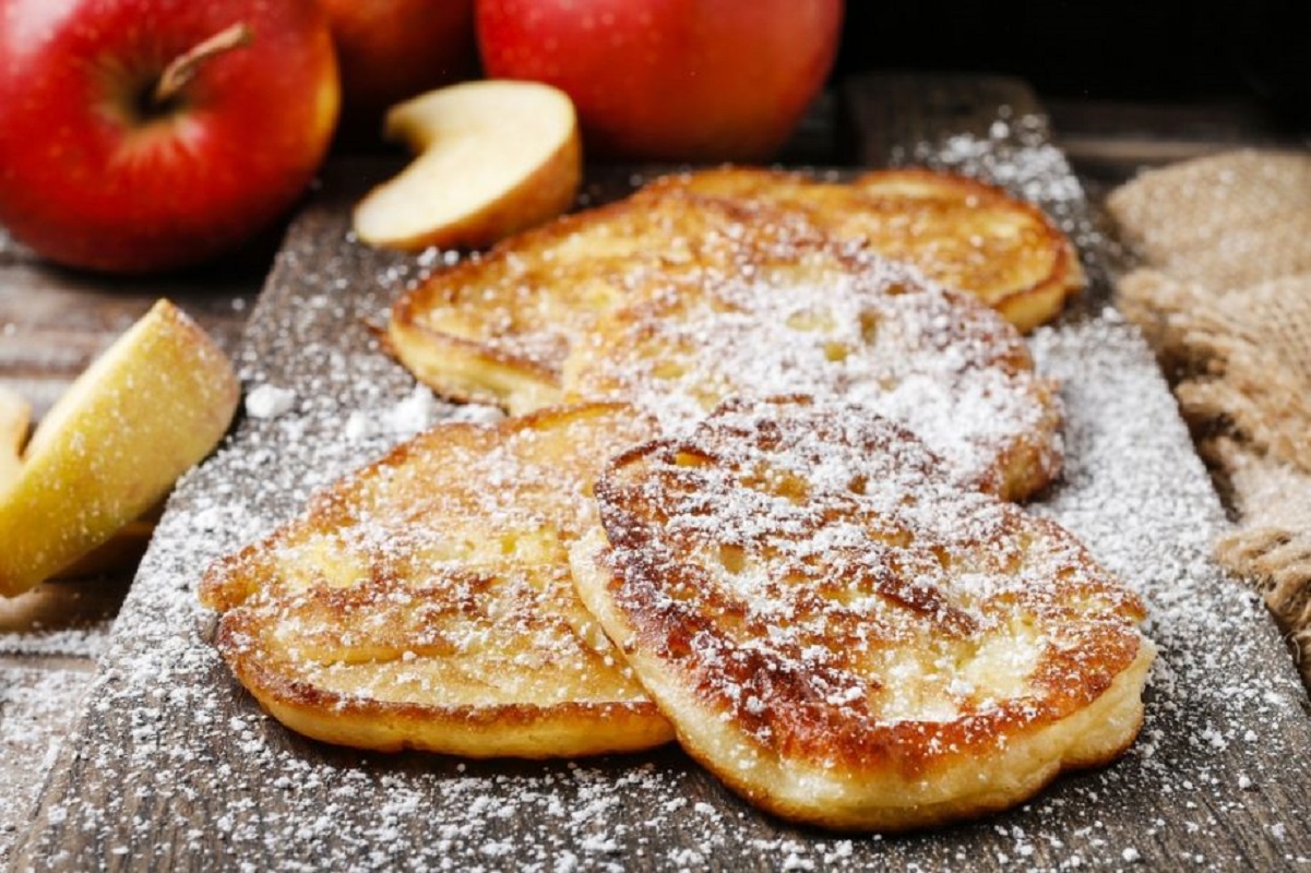 frittelle di mele al forno con Bimby