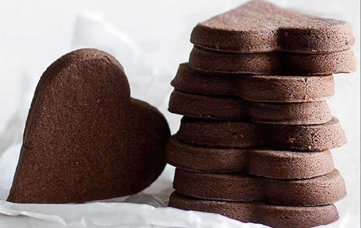 Pasta frolla al cioccolato per biscotti con bimby