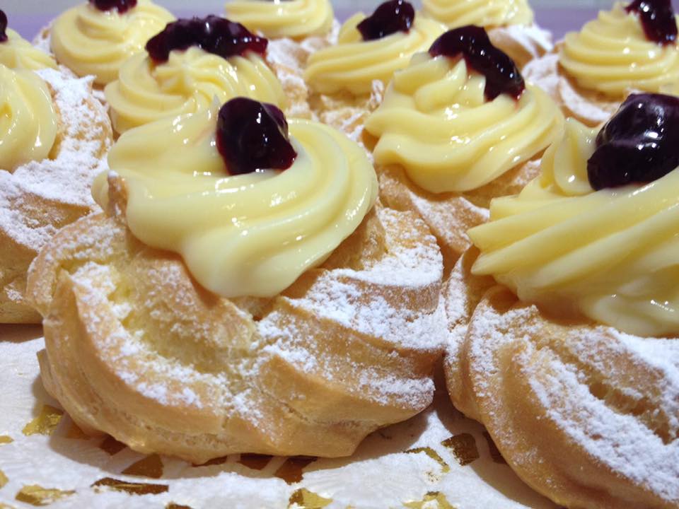 Zeppole di San Giuseppe al forno