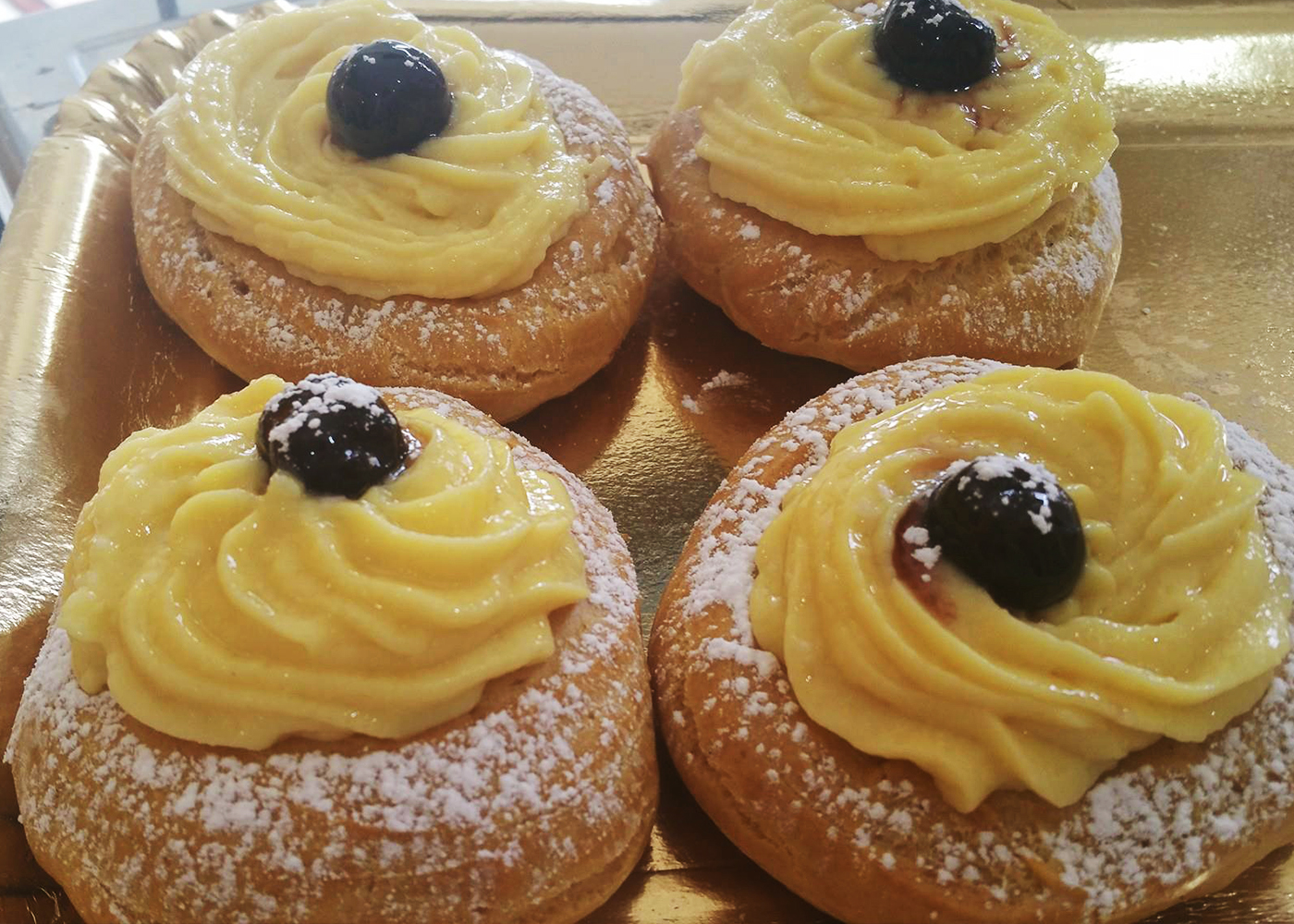 Zeppole di San Giuseppe al forno