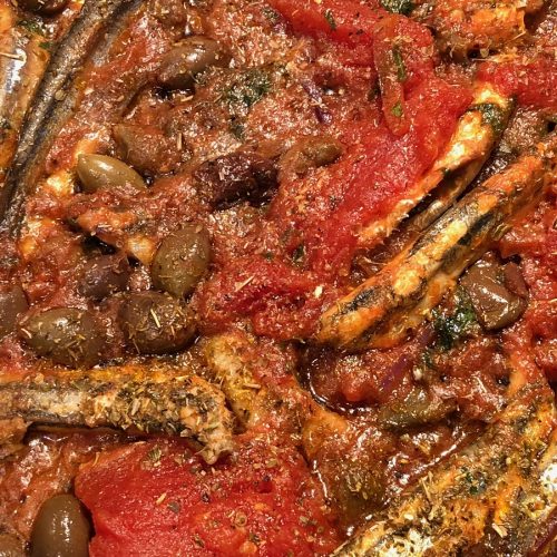 alici alla pizzaiola