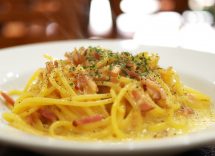 Finta carbonara con zucca