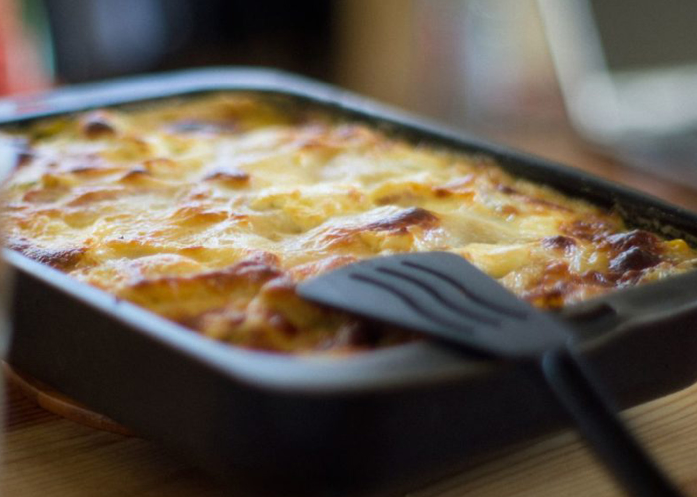 Parmigiana di melanzane light bianca