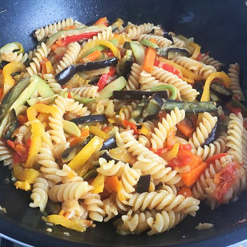 Pasta all'ortolana ricetta bimby