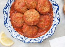 polpette di baccalà al sugo