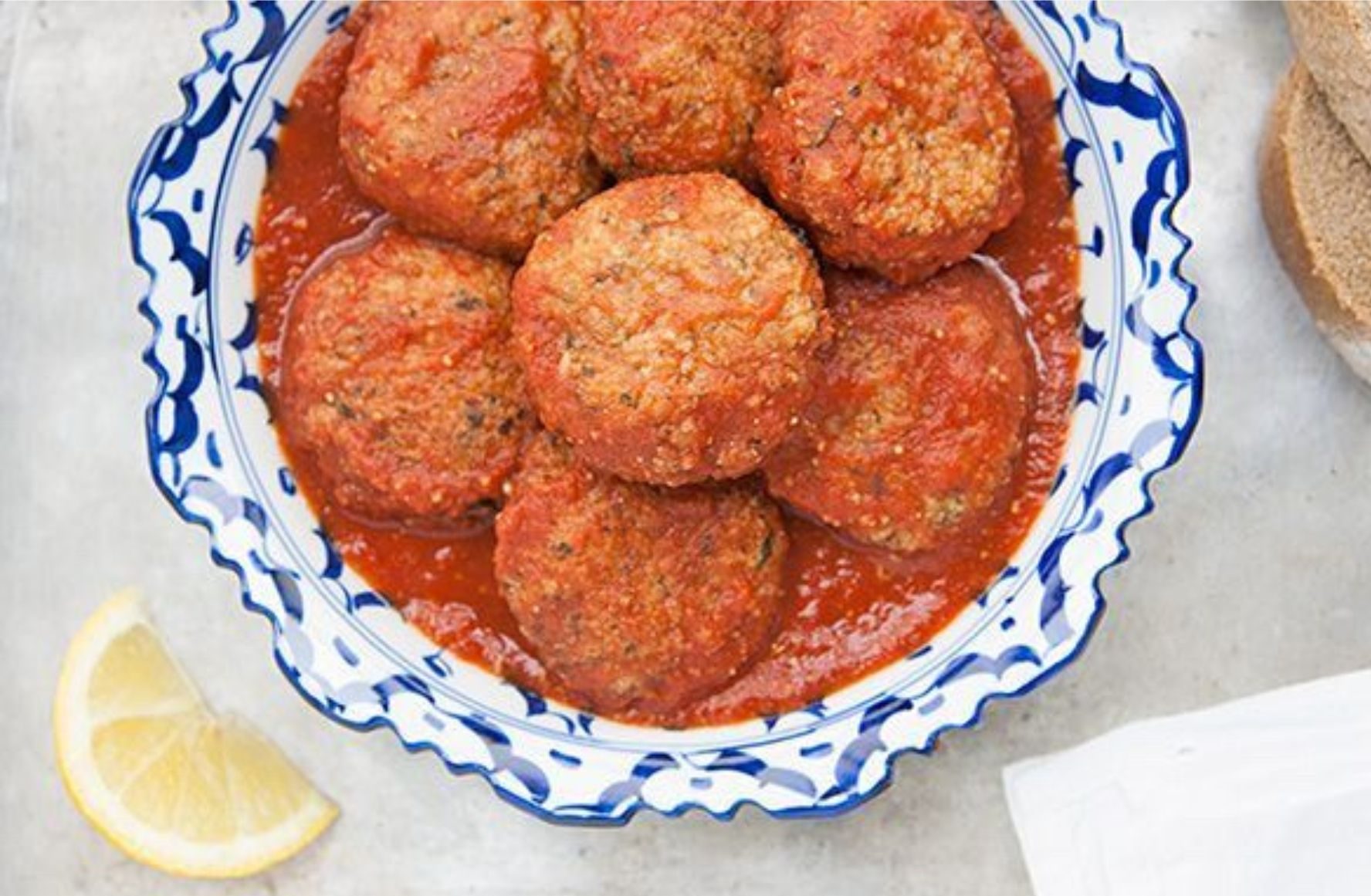 polpette di baccalà al sugo