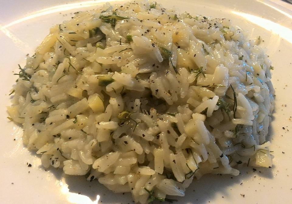 Risotto al finocchetto selvatico Bimby