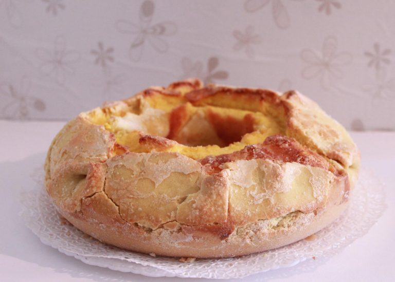 Soffione di ricotta dolce pasquale