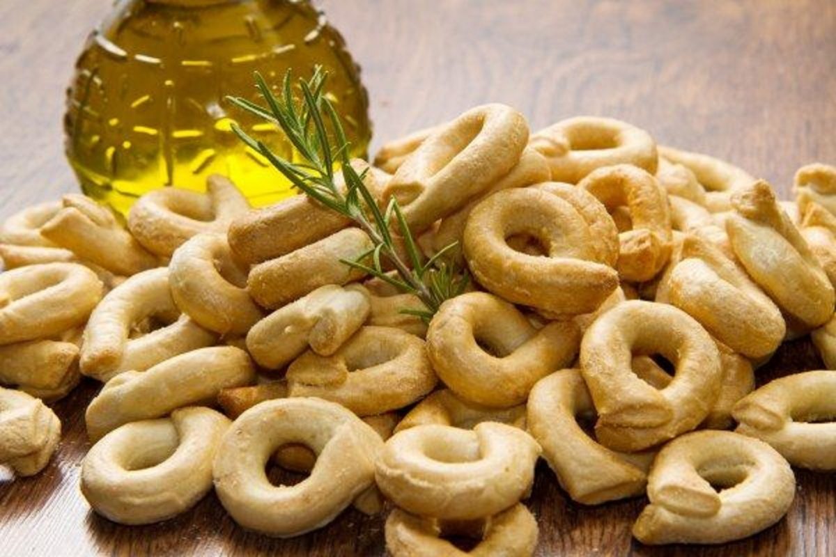 taralli fatti in casa al forno 