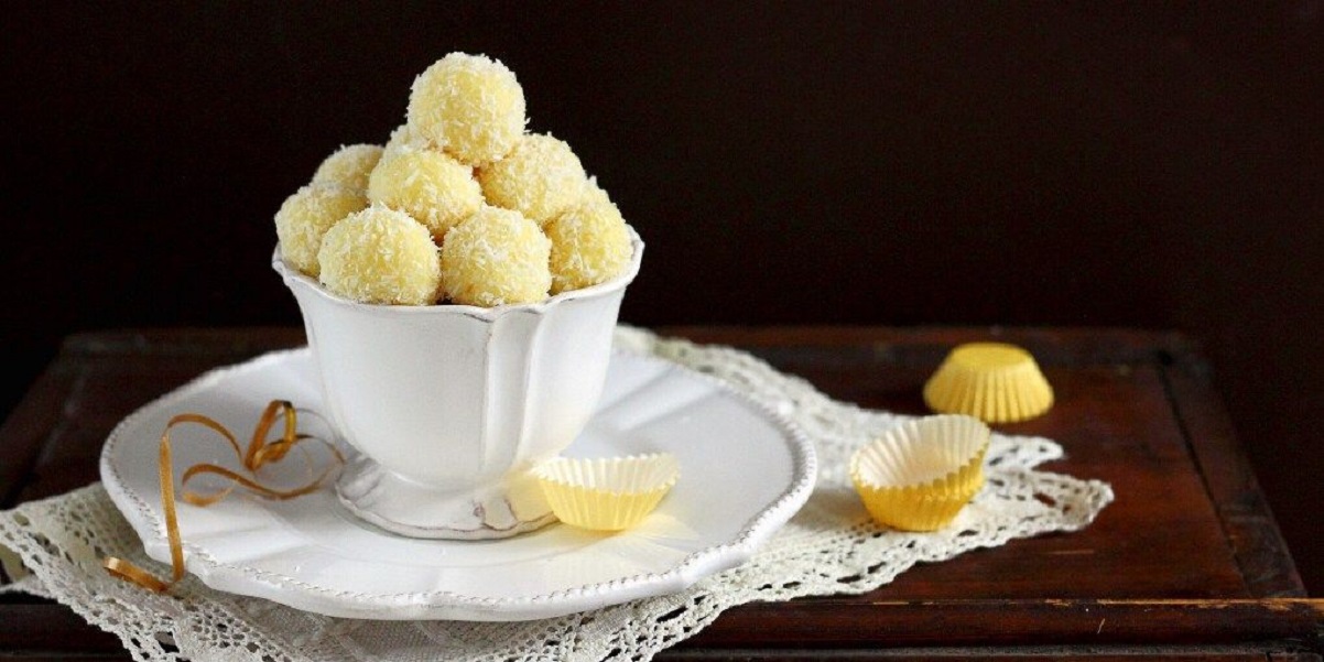 tartufi al limoncello e cioccolato bianco