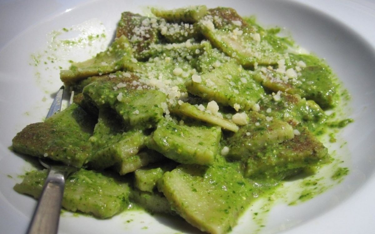 testaroli al pesto ricetta originale