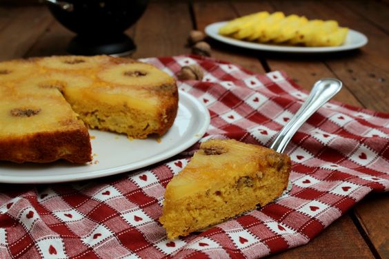 torta ananas e noci